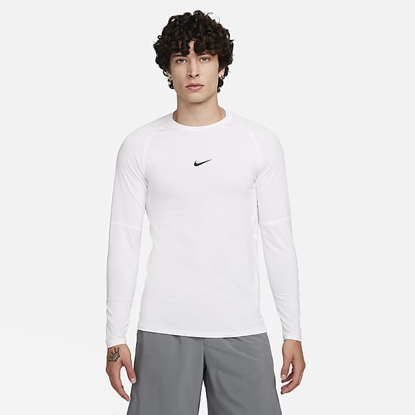 ★★Nike★★ Dry Fit Legend Long Sleeve Fitness Top M White Nike DriFit Legend Long Sleeve T-Shirt